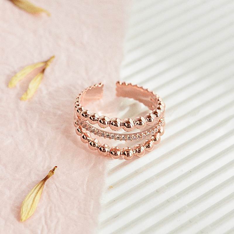 Bague Alila - Or Rose