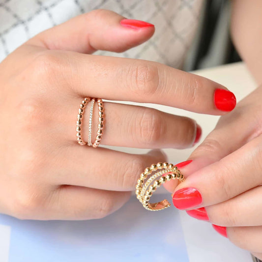 Bague Alila - Or Rose