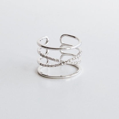 Bague Sia - Argent