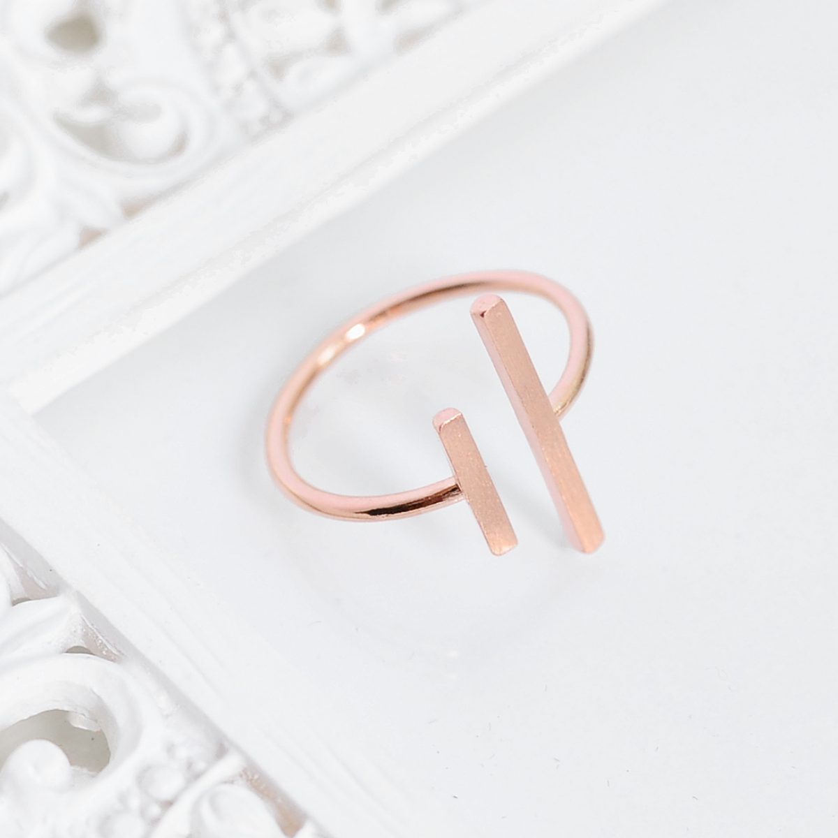 Bague Ana - Or Rose