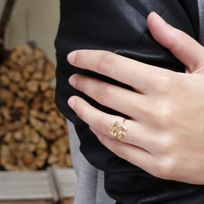 Bague Laurier - Or